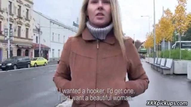 Public pickups - sexy euro girl fucks in public for money 23