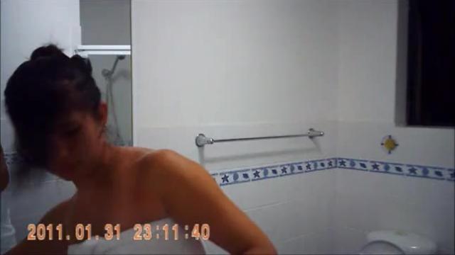 Ex-namorada no banho
